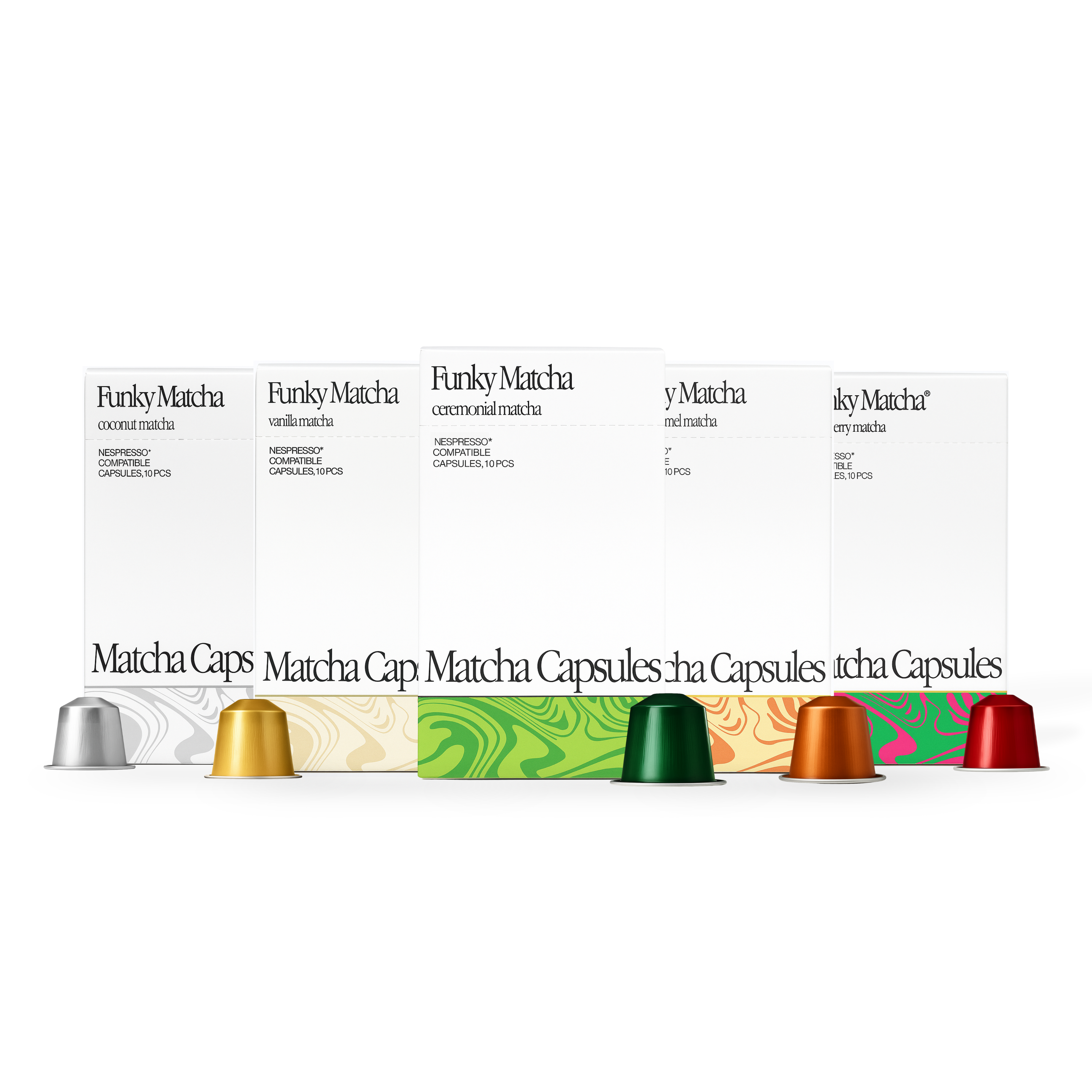 Matcha Pods Variety Pack – 50 Pods (Nespresso® Compatible)