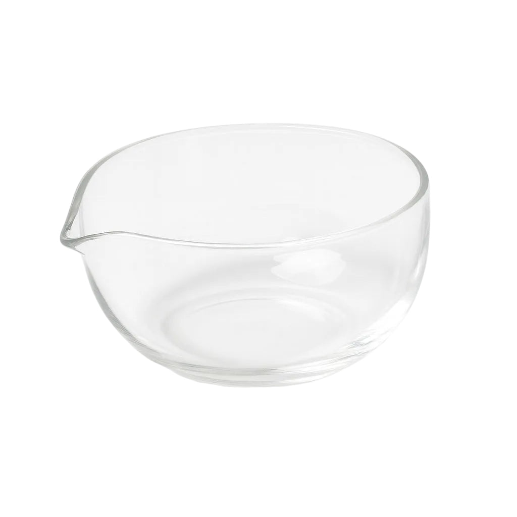 Glass Matcha Bowl with Spout