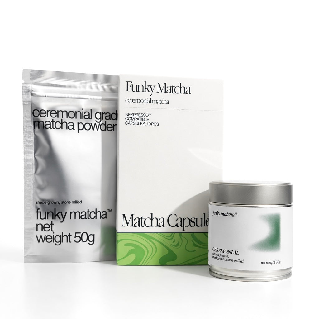 Ceremonial Matcha - Bundle Pack – FUNKY MATCHA