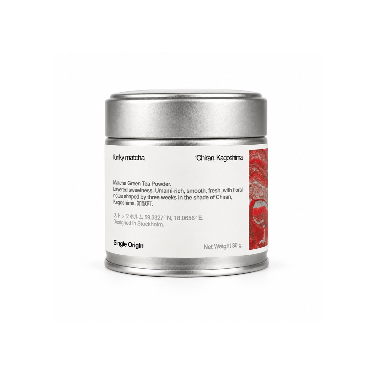 Matcha prášek Single Origin - 4 kultivary, Chiran, Kagoshima | 30g