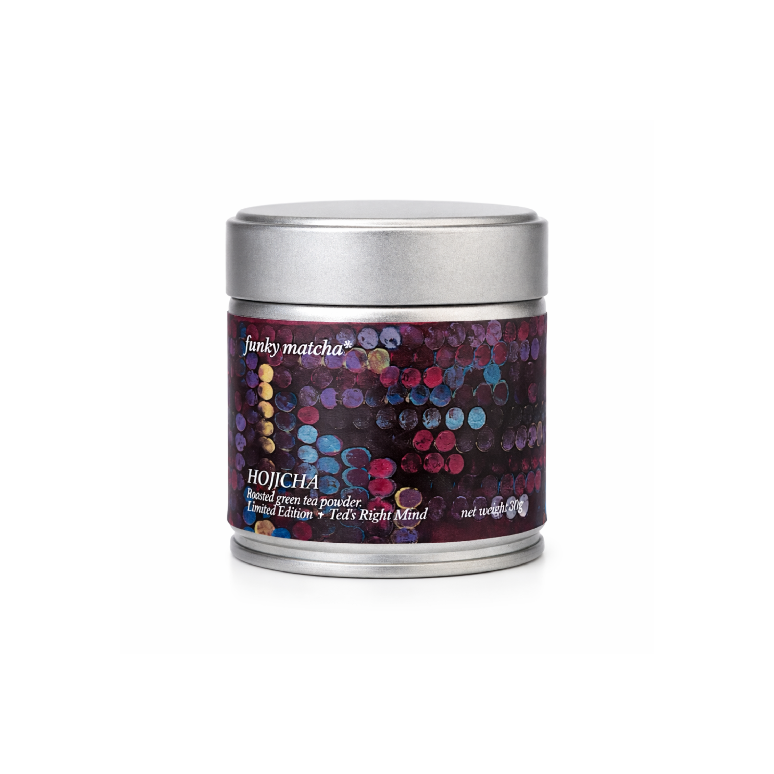 Roasted Hojicha Powder – Tedsrightmind Limited Edition (30g Tin)