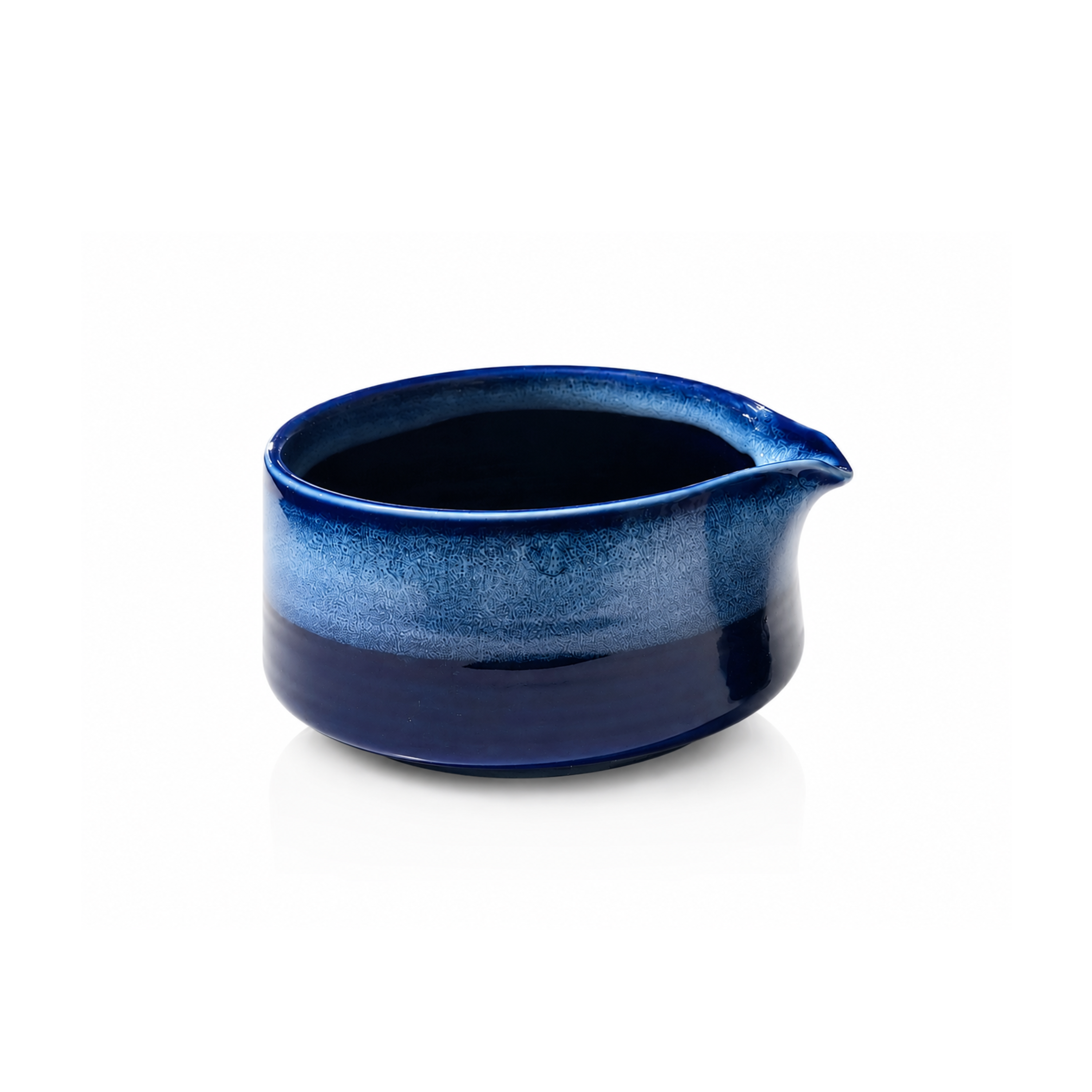 blue glaze ceramic bowl