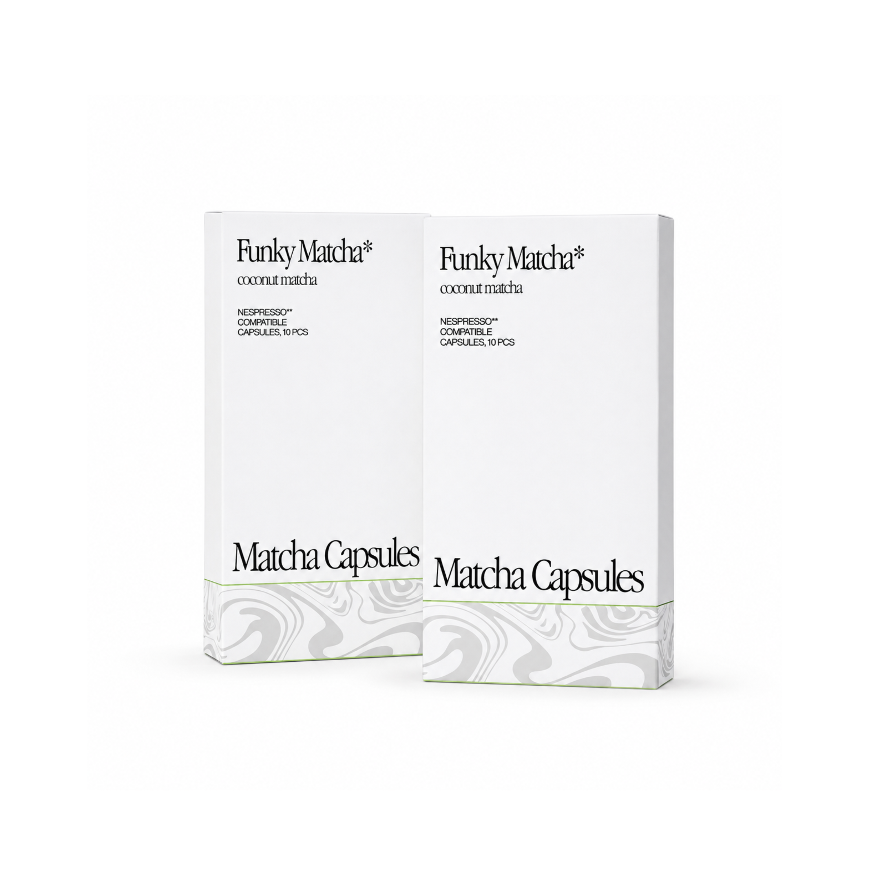 funky matcha coconut nespresso pods 20