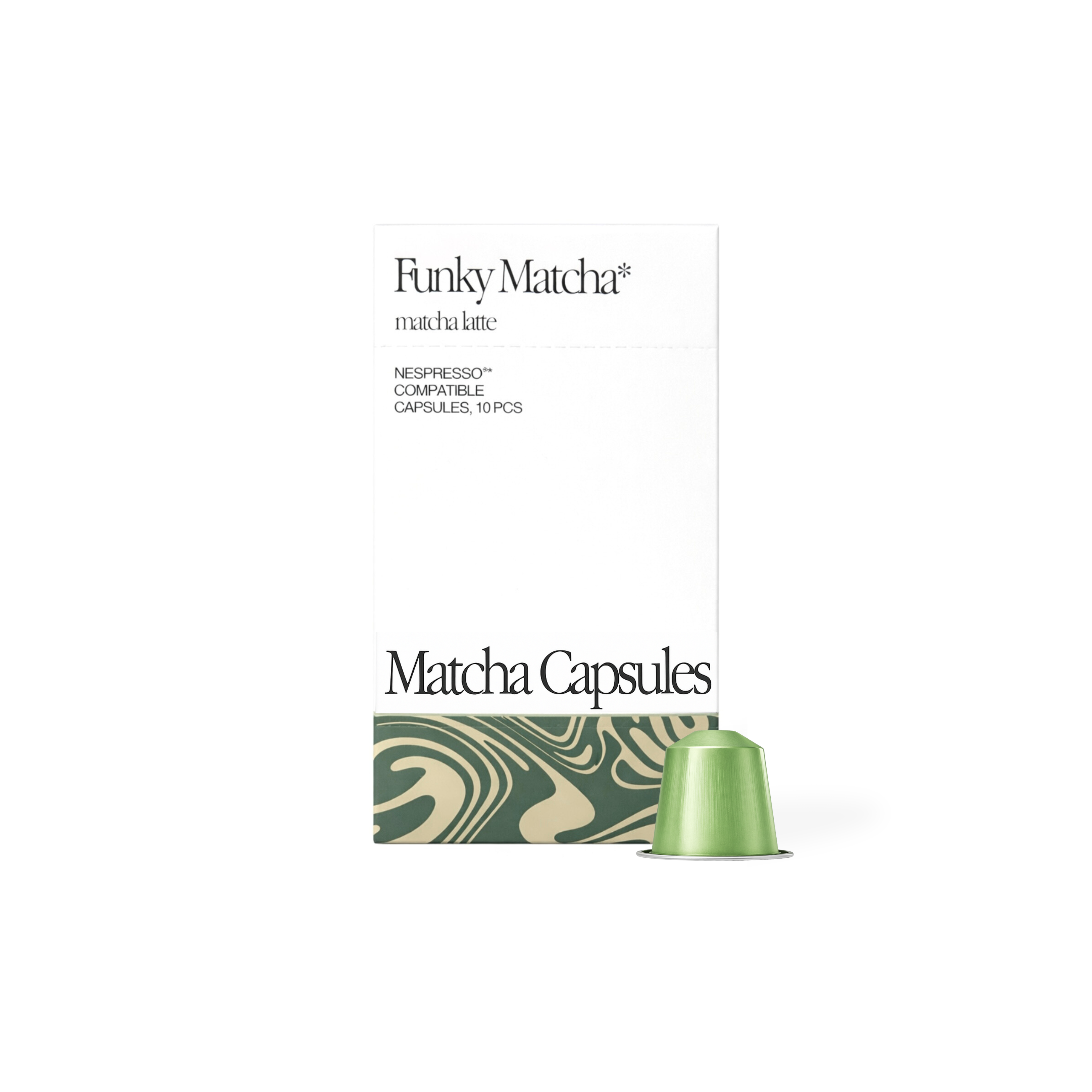 Matcha Latte Pods – Nespresso® Compatible | Funky Matcha – FUNKY MATCHA