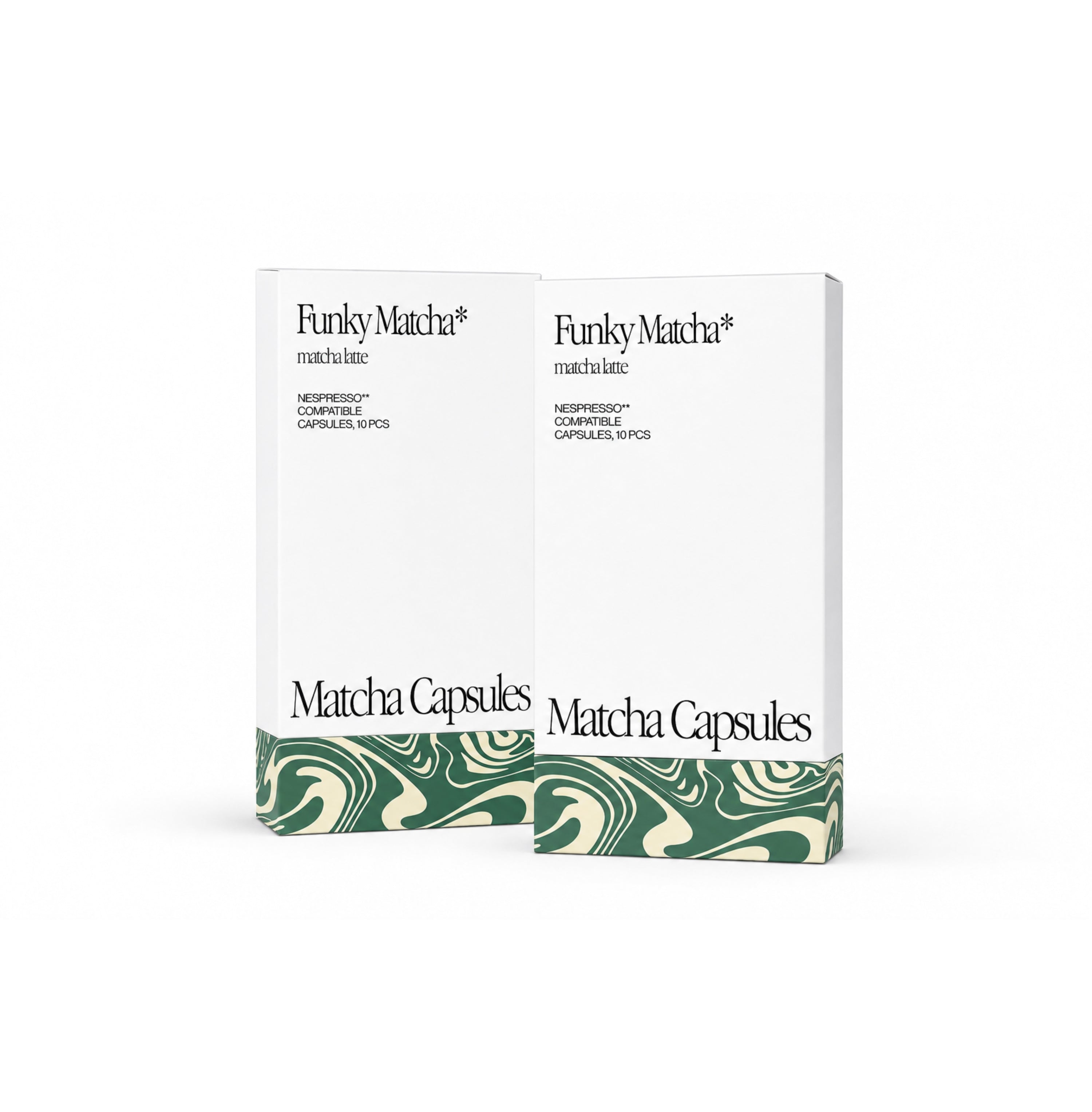 funky matcha latte pods x20
