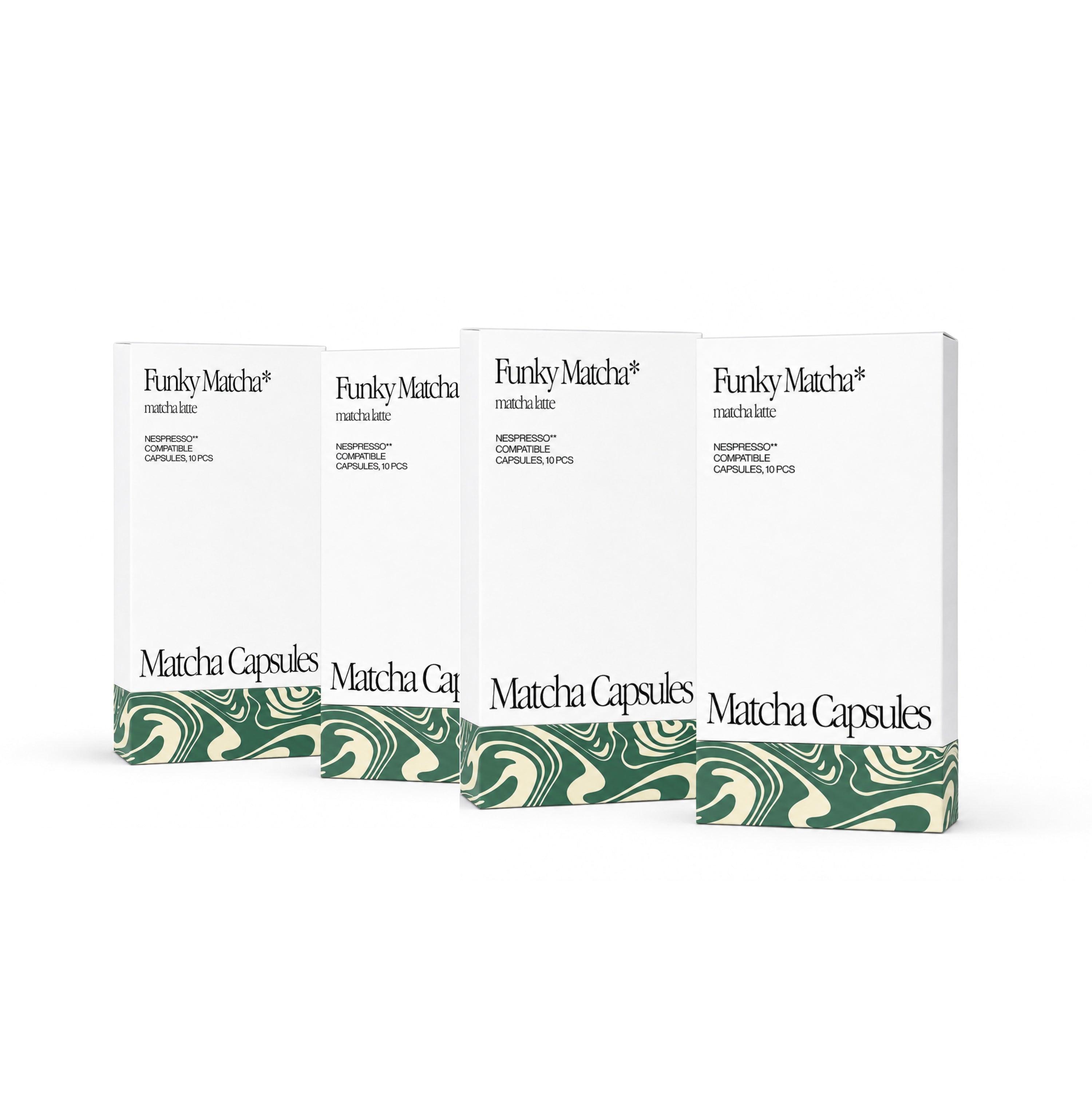 funky matcha latte pods 40